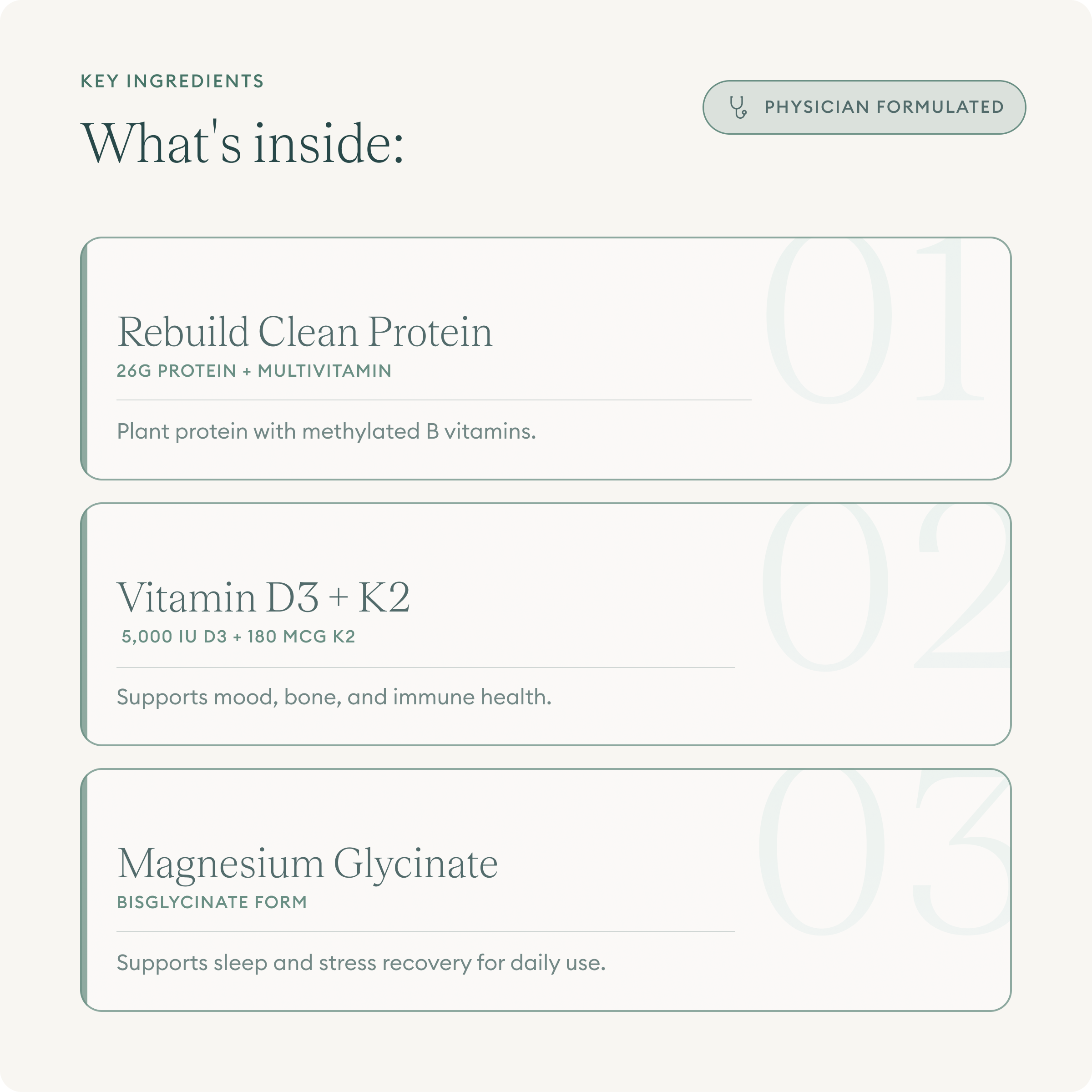 Dr. Berzin's Daily Essentials