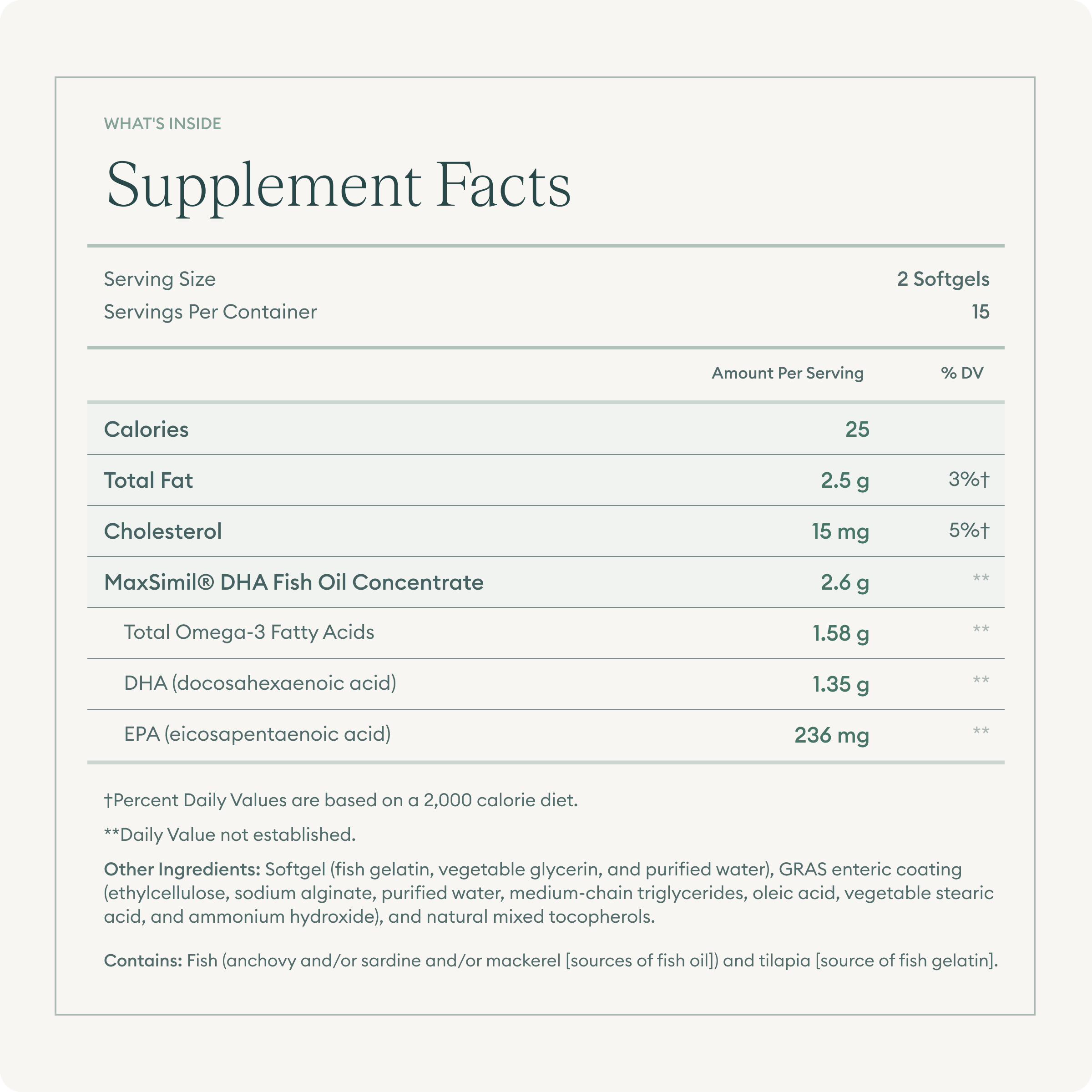 Parsley Prenatal DHA