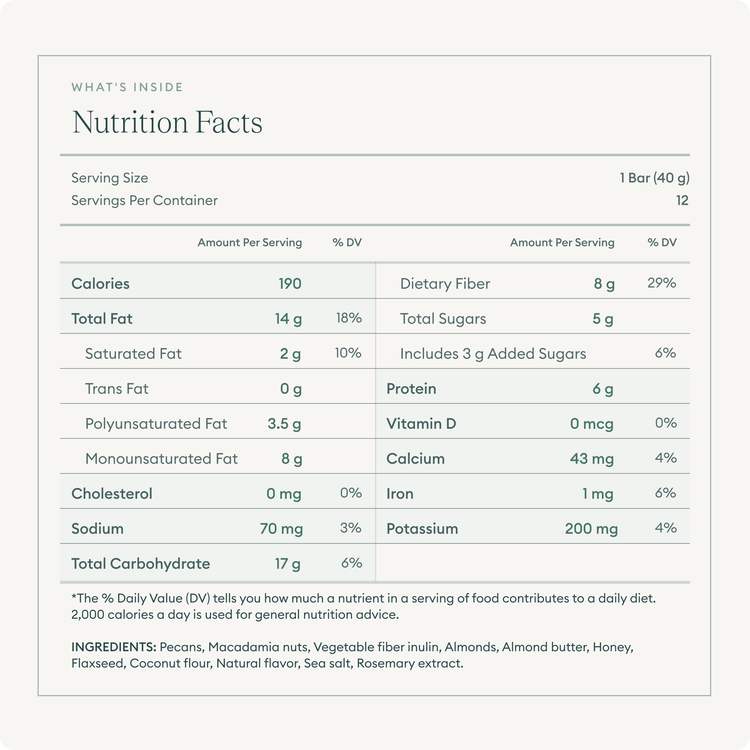 Prolon® Intermittent Fasting Bar