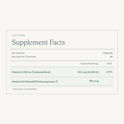 Vitamin D3 5000 + K2