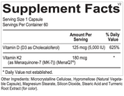 Vitamin D3 5000 + K2