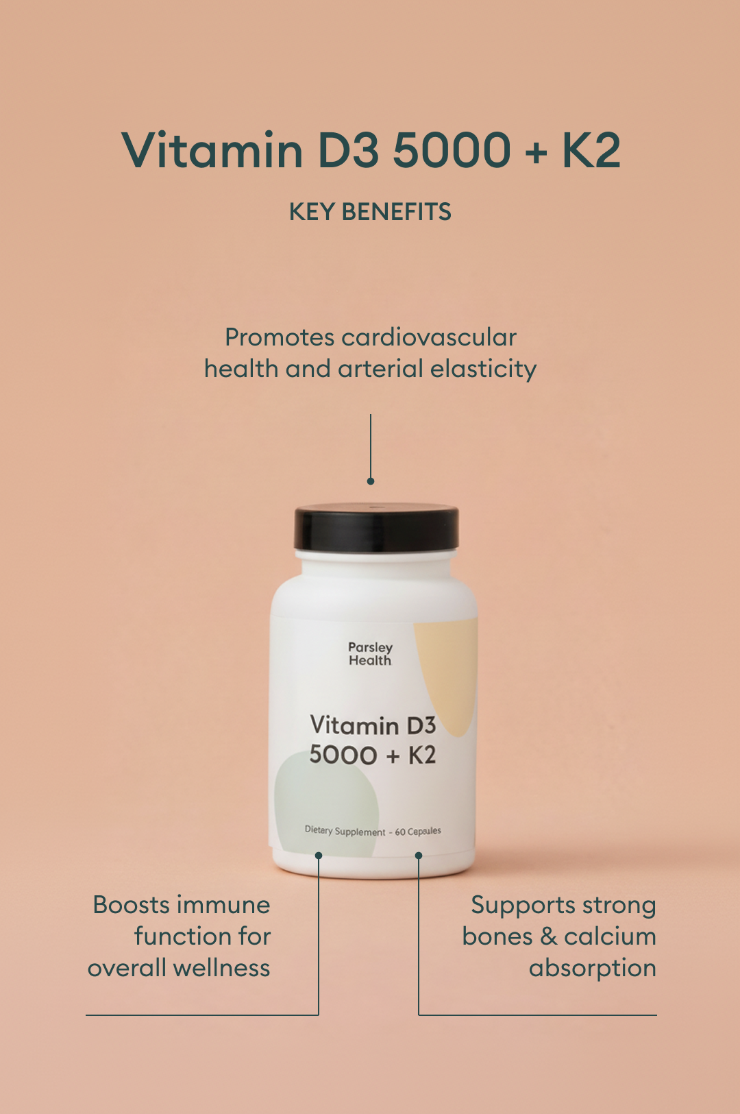 Vitamin D3 5000 + K2