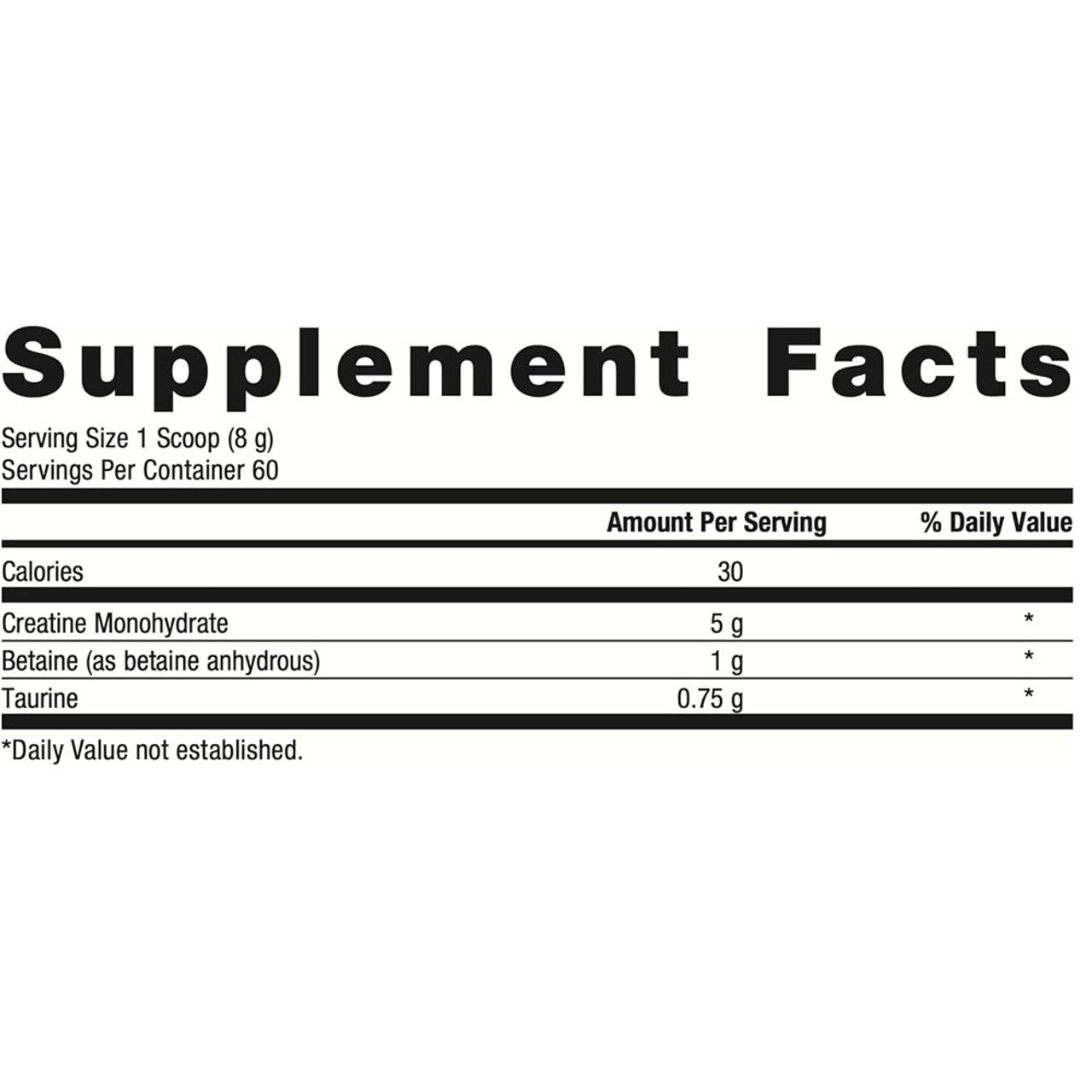 Clean Creatine