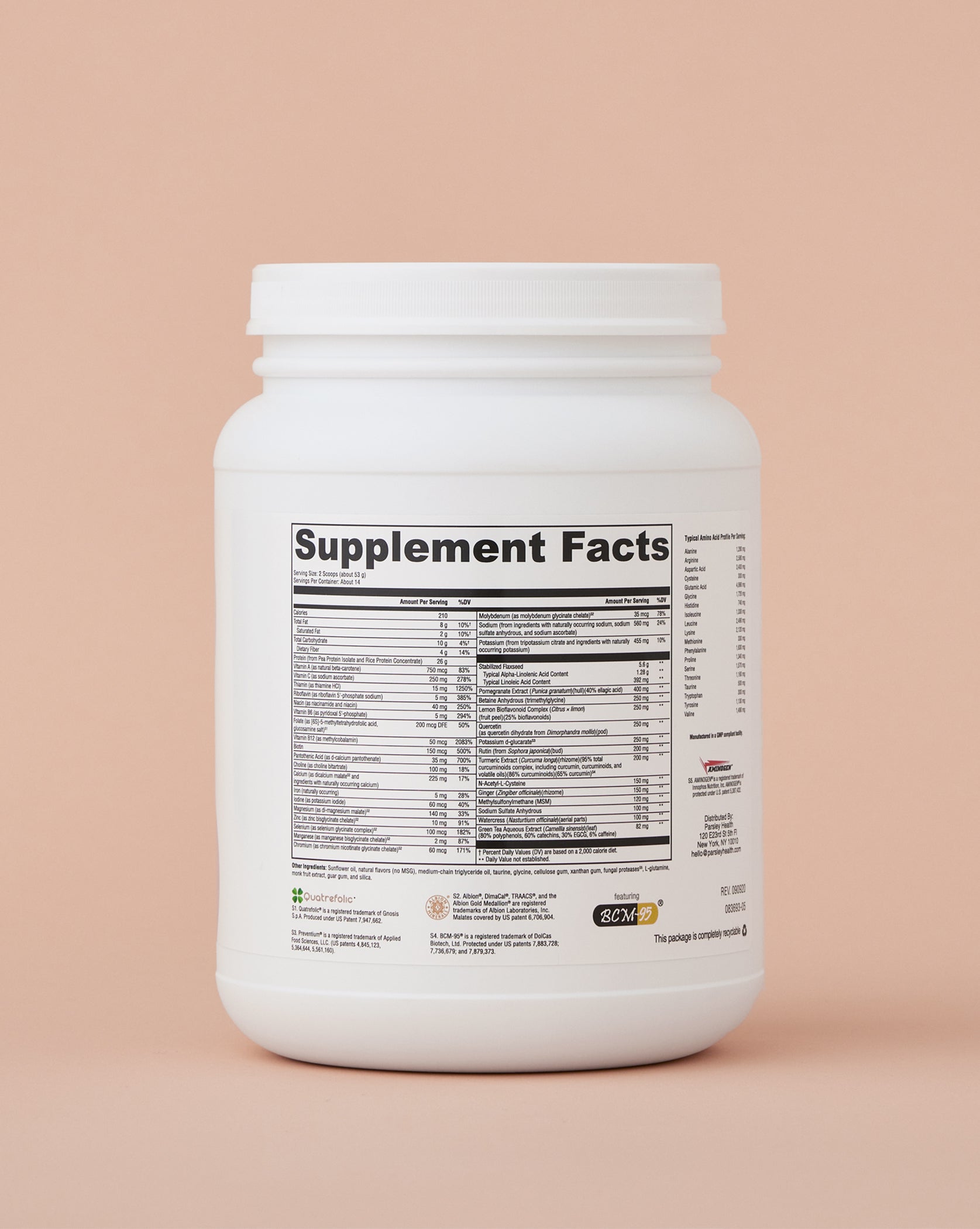 Vanilla Rebuild Clean Protein Powder